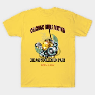 CHICAGO BLUES FESTIVAL T SHIRT T-Shirt